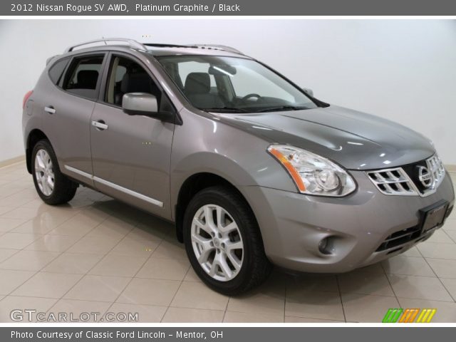 2012 Nissan Rogue SV AWD in Platinum Graphite