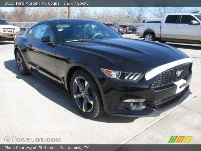 2015 Ford Mustang V6 Coupe in Black