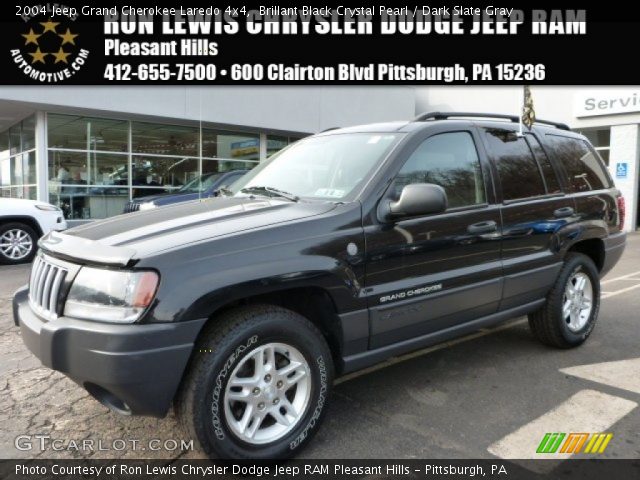 2004 Jeep Grand Cherokee Laredo 4x4 in Brillant Black Crystal Pearl