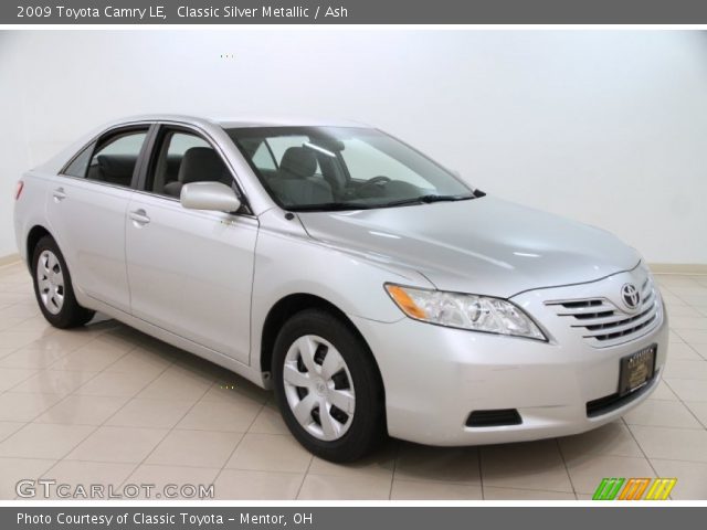 2009 Toyota Camry LE in Classic Silver Metallic
