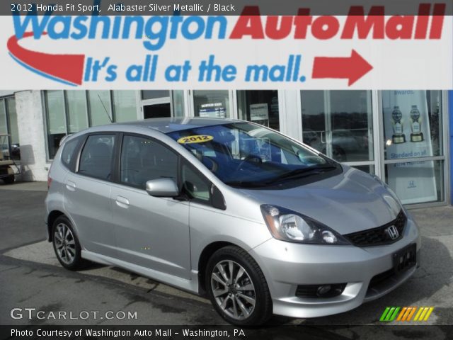 2012 Honda Fit Sport in Alabaster Silver Metallic