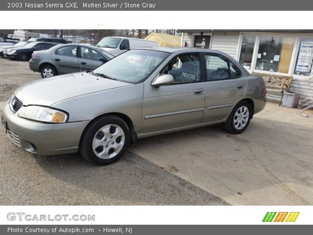 2003 Nissan Sentra GXE in Molten Silver