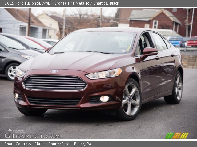 2015 Ford Fusion SE AWD in Bronze Fire Metallic