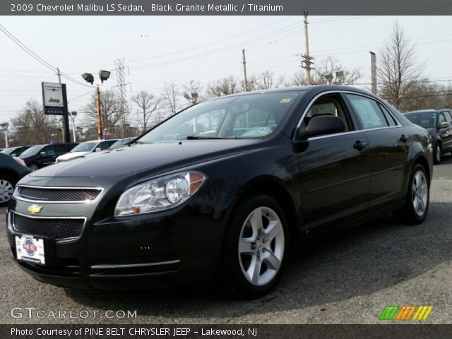 2009 Chevrolet Malibu LS Sedan in Black Granite Metallic