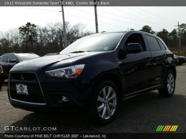 2012 Mitsubishi Outlander Sport SE 4WD in Cosmic Blue