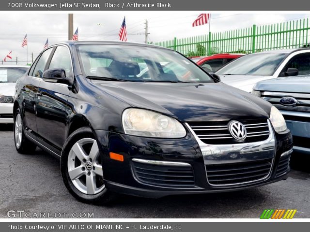 2008 Volkswagen Jetta SE Sedan in Black