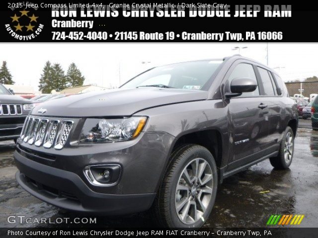 2015 Jeep Compass Limited 4x4 in Granite Crystal Metallic