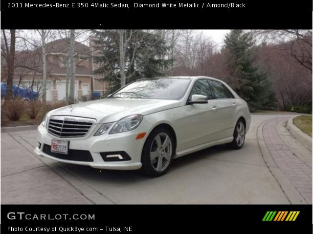 2011 Mercedes-Benz E 350 4Matic Sedan in Diamond White Metallic