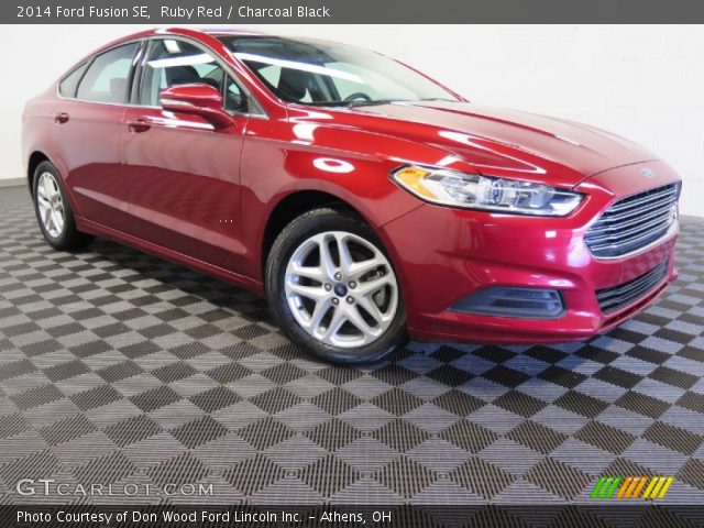 2014 Ford Fusion SE in Ruby Red