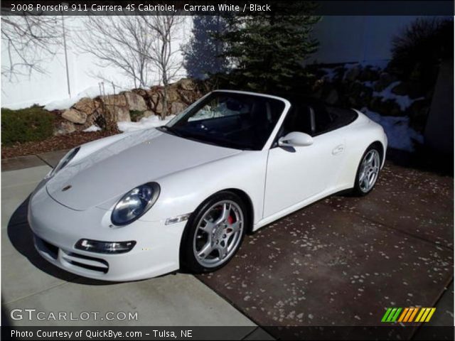 2008 Porsche 911 Carrera 4S Cabriolet in Carrara White