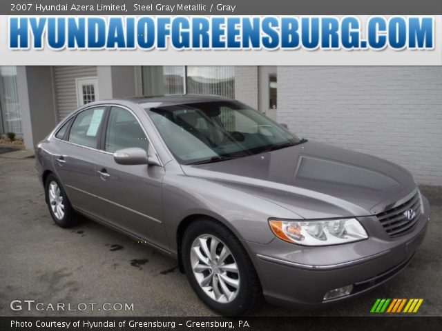 2007 Hyundai Azera Limited in Steel Gray Metallic