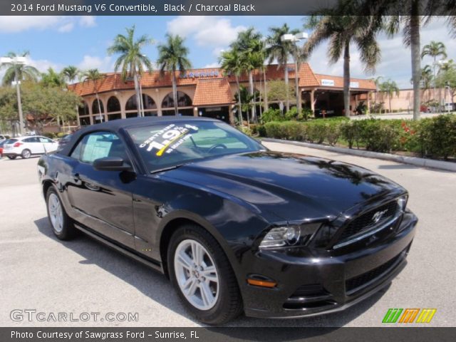 2014 Ford Mustang V6 Convertible in Black