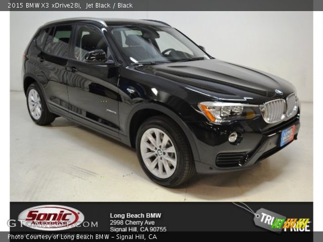 2015 BMW X3 xDrive28i in Jet Black