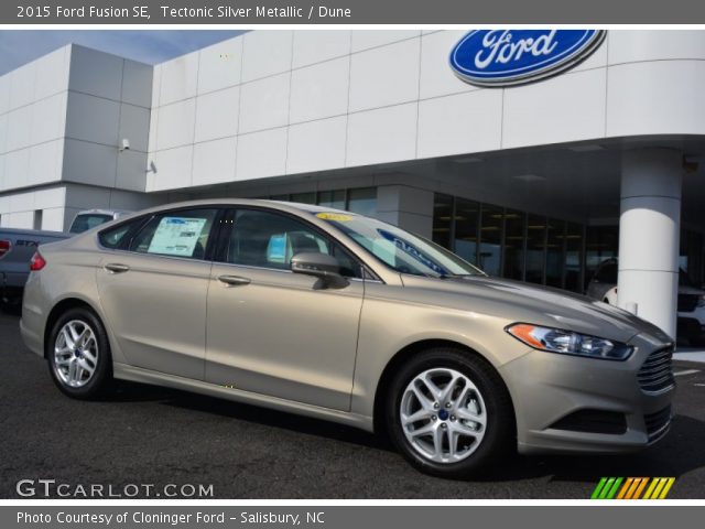 2015 Ford Fusion SE in Tectonic Silver Metallic