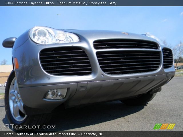 2004 Porsche Cayenne Turbo in Titanium Metallic