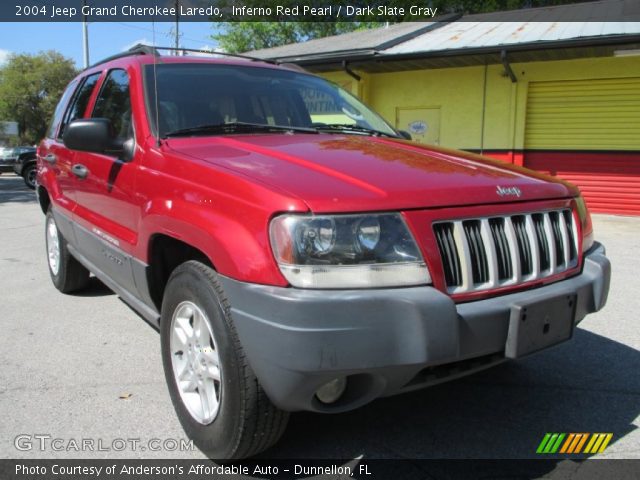 2004 Jeep Grand Cherokee Laredo in Inferno Red Pearl