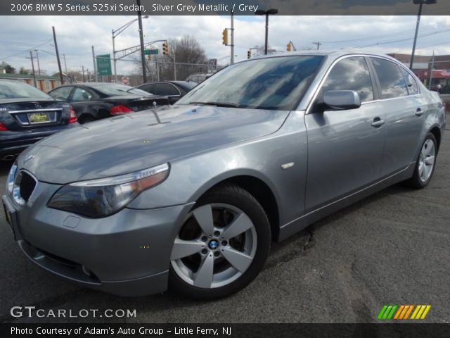 2006 BMW 5 Series 525xi Sedan in Silver Grey Metallic