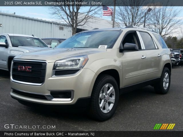 2015 GMC Acadia SLE in Champagne Silver Metallic