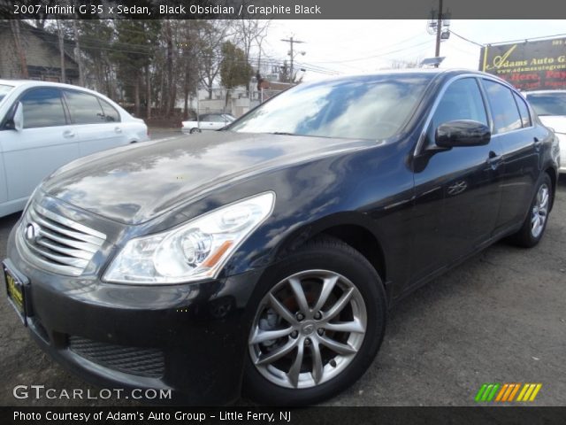 2007 Infiniti G 35 x Sedan in Black Obsidian