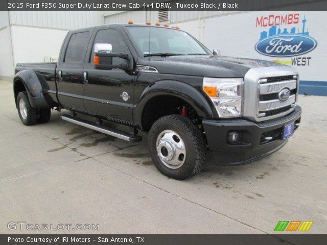 2015 Ford F350 Super Duty Lariat Crew Cab 4x4 DRW in Tuxedo Black