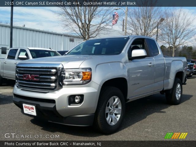 2015 GMC Canyon SLE Extended Cab 4x4 in Quicksilver Metallic