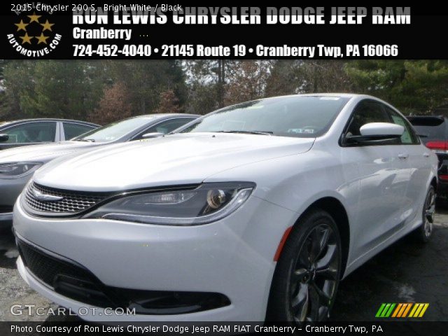 2015 Chrysler 200 S in Bright White