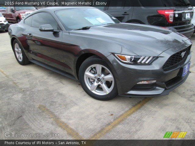 2015 Ford Mustang V6 Coupe in Magnetic Metallic