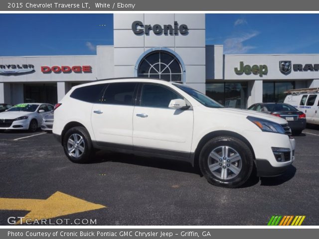 2015 Chevrolet Traverse LT in White