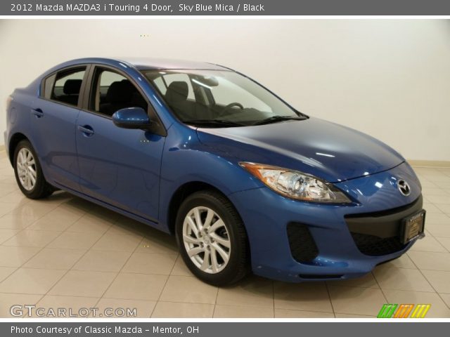 2012 Mazda MAZDA3 i Touring 4 Door in Sky Blue Mica