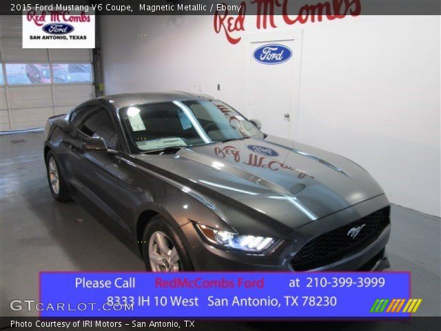 2015 Ford Mustang V6 Coupe in Magnetic Metallic