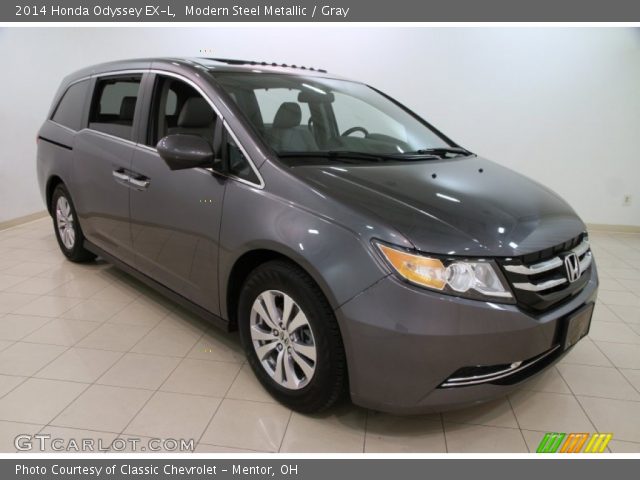 2014 Honda Odyssey EX-L in Modern Steel Metallic