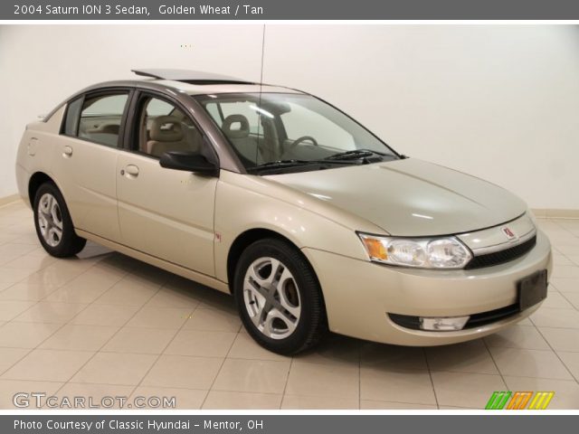 2004 Saturn ION 3 Sedan in Golden Wheat