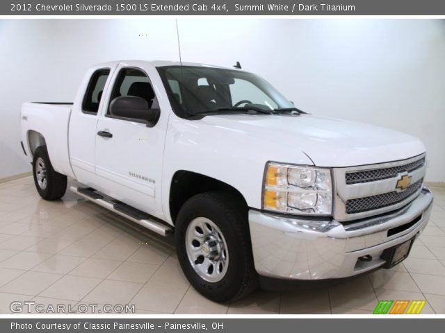 2012 Chevrolet Silverado 1500 LS Extended Cab 4x4 in Summit White