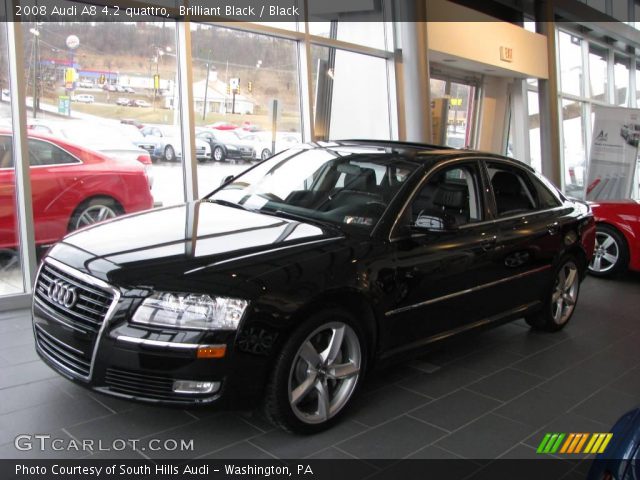2008 Audi A8 4.2 quattro in Brilliant Black