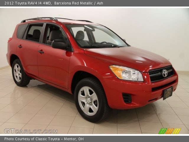 2012 Toyota RAV4 I4 4WD in Barcelona Red Metallic