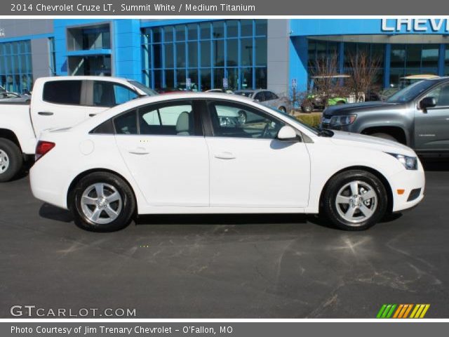 2014 Chevrolet Cruze LT in Summit White