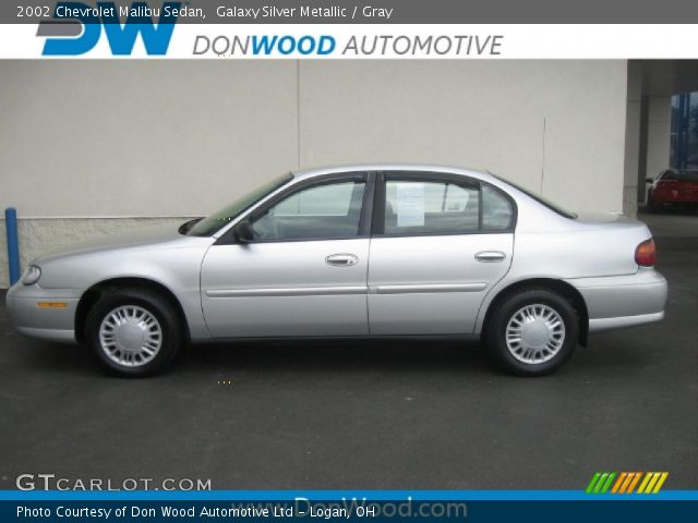 2002 Chevrolet Malibu Sedan in Galaxy Silver Metallic