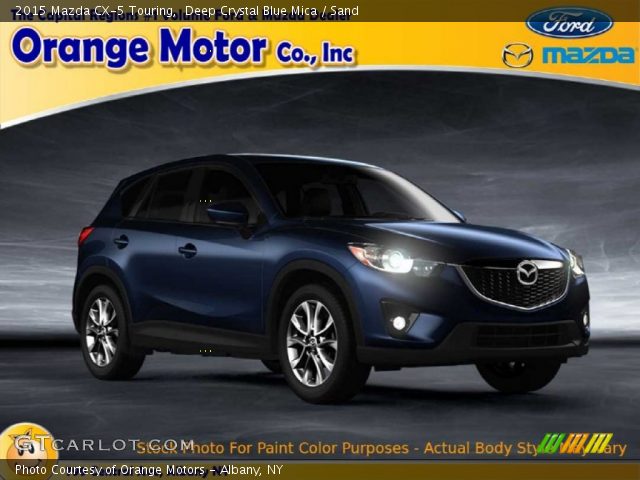 2015 Mazda CX-5 Touring in Deep Crystal Blue Mica