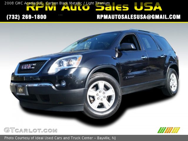 2008 GMC Acadia SLE in Carbon Black Metallic