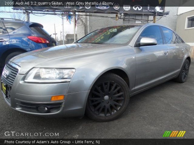 2006 Audi A6 3.2 quattro Sedan in Atlas Grey Metallic