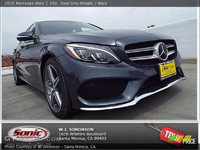 2015 Mercedes-Benz C 300 in Steel Grey Metallic