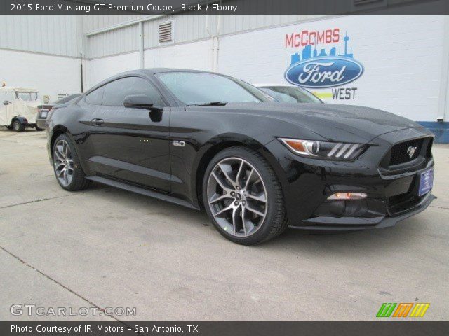 2015 Ford Mustang GT Premium Coupe in Black