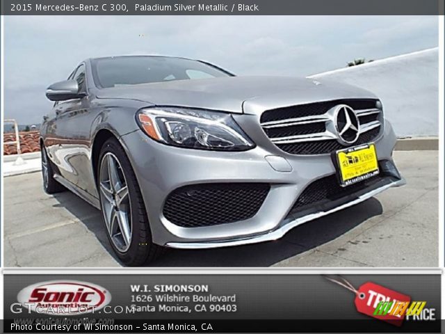2015 Mercedes-Benz C 300 in Paladium Silver Metallic