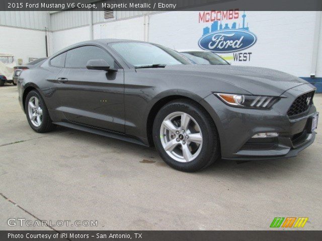 2015 Ford Mustang V6 Coupe in Magnetic Metallic