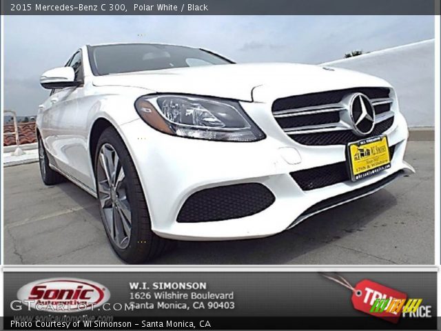 2015 Mercedes-Benz C 300 in Polar White