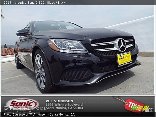 2015 Mercedes-Benz C 300 in Black