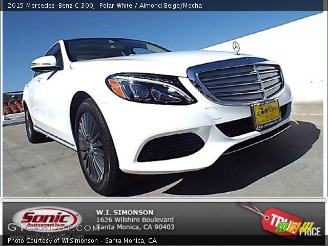 2015 Mercedes-Benz C 300 in Polar White
