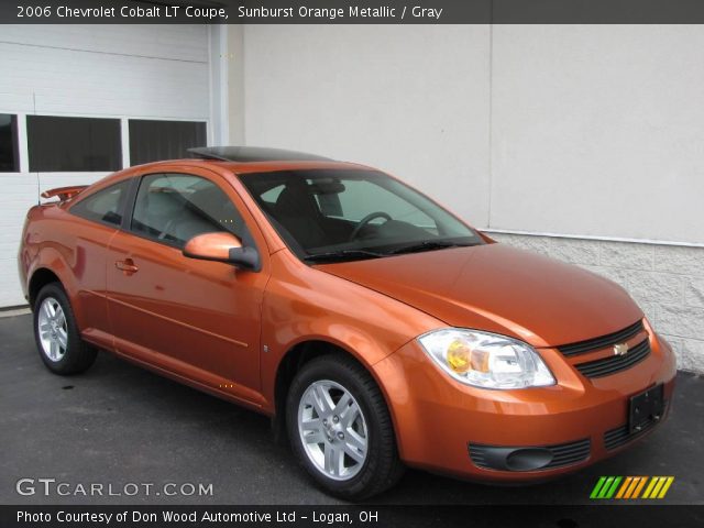 2006 Chevrolet Cobalt LT Coupe in Sunburst Orange Metallic