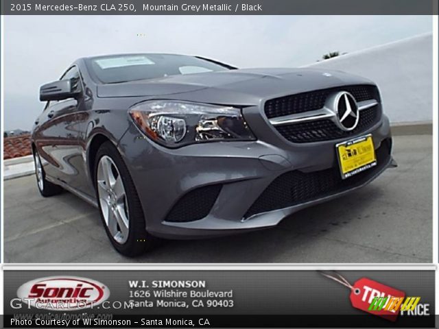 2015 Mercedes-Benz CLA 250 in Mountain Grey Metallic