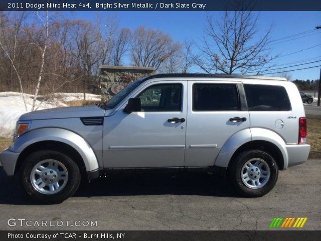 2011 Dodge Nitro Heat 4x4 in Bright Silver Metallic